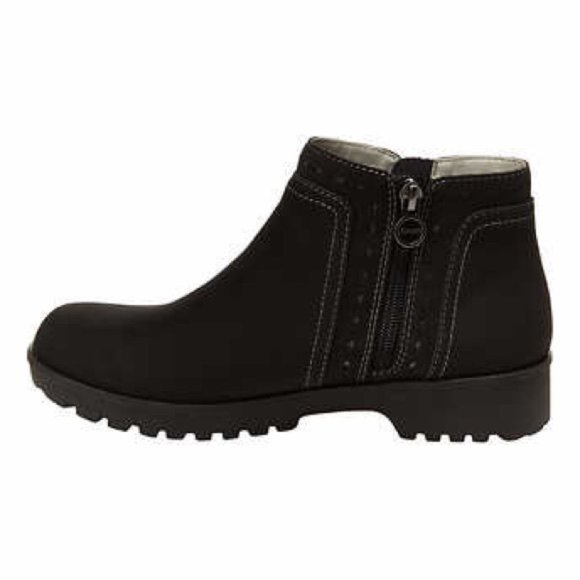 JSPORT BY JAMBU Jenna Weather Ready Ankle Boots in Black - NEW - Picture 5 of 7